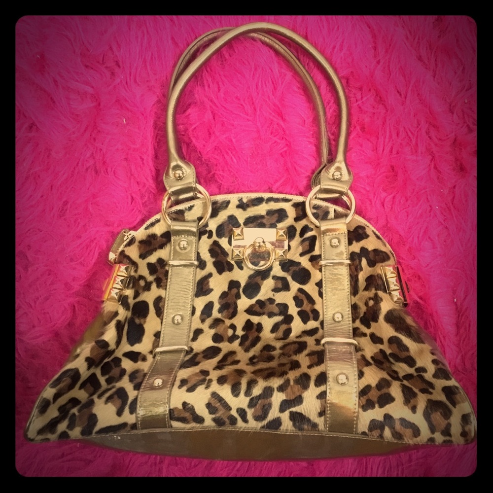 Betsey Johnson Leopard Handbag